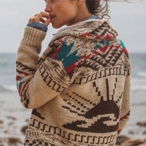 Faherty Sun & Waves Cardigan Sweater